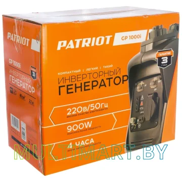 Бензиновый генератор Patriot 1000i картинка 13